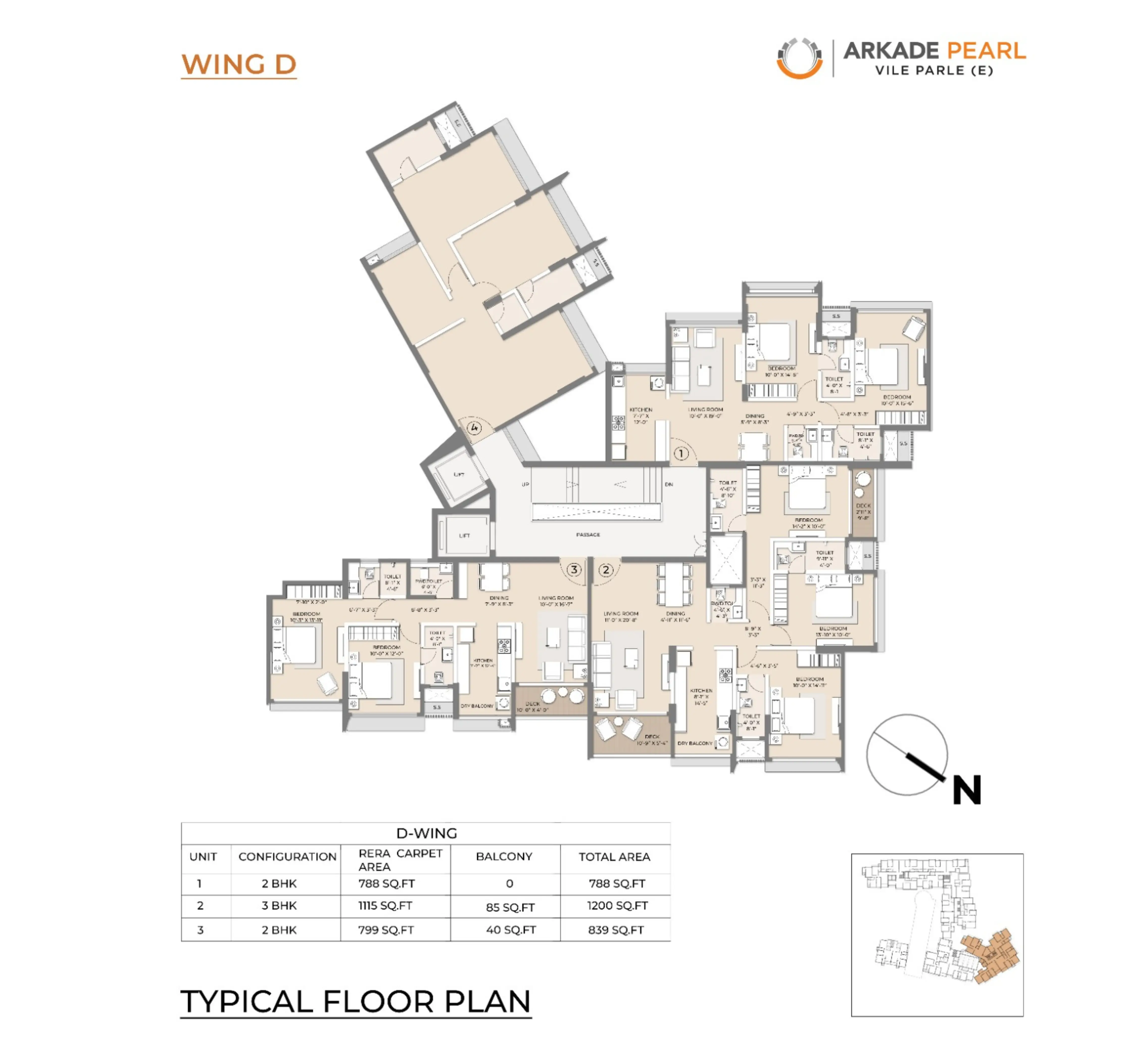 Arkade Pearl Floor Plan