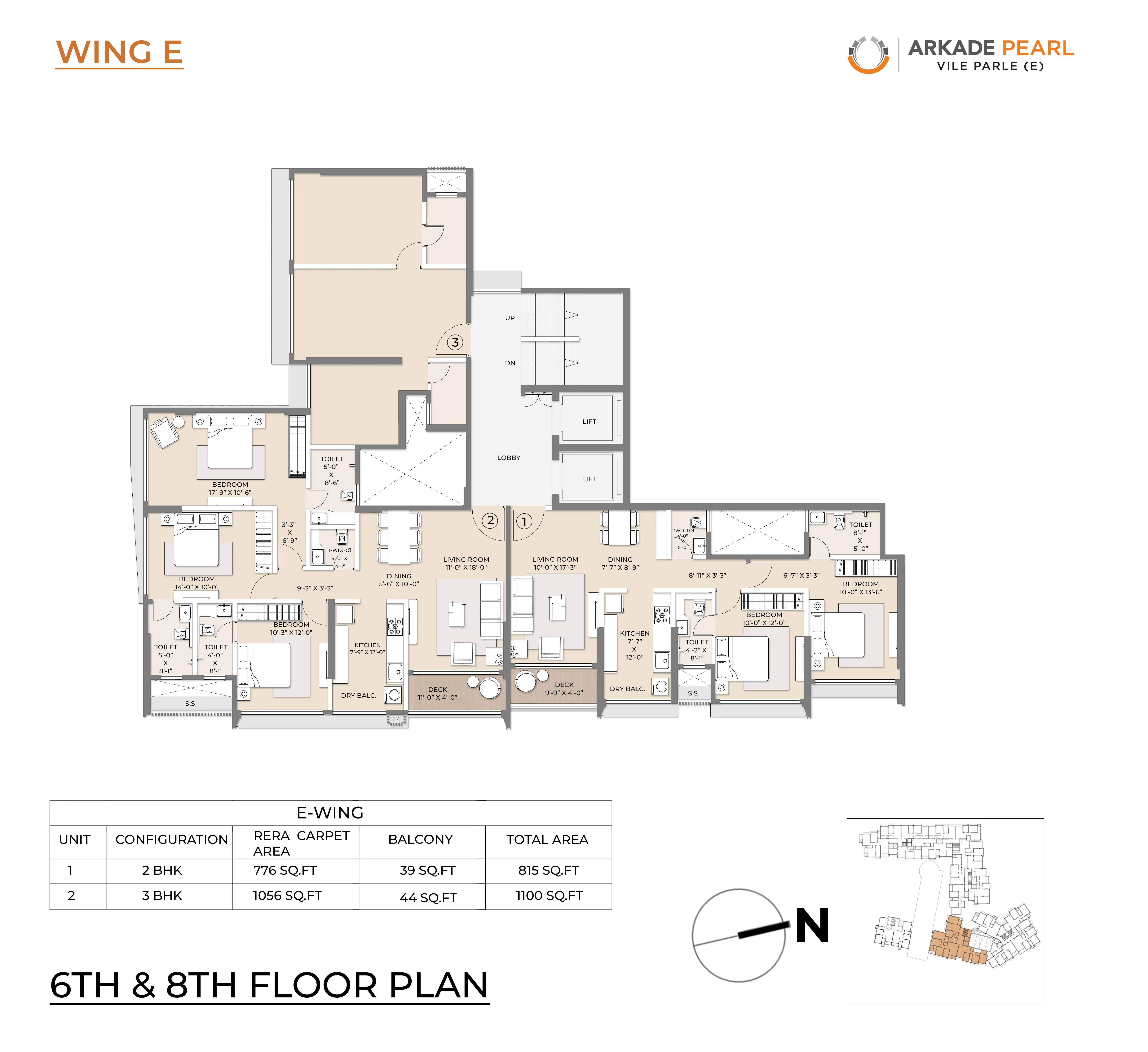 Arkade Pearl Floor Plan